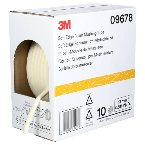 3M Soft Edge Foam Masking Tape 13mm x 50m