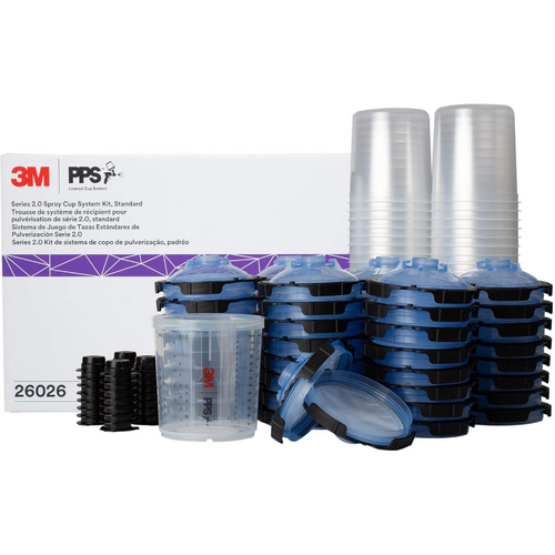 3M PPS Series 2.0 Spray Cup System Kit 650ml 125 Micron