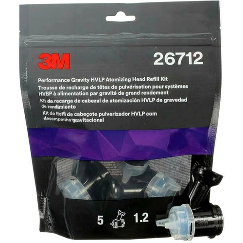 3M Performance Gravity 1.2mm HVLP Atomising Head