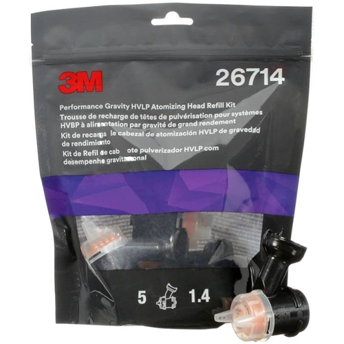 3M Performance Gravity 1.4mm HVLP Atomising Head