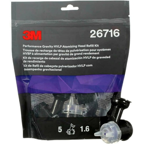 3M Performance Gravity 1.6mm HVLP Atomising Head