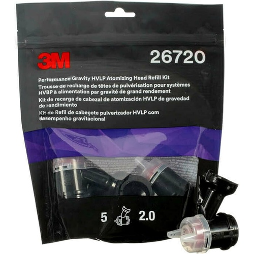 3M Performance Gravity 2.0mm HVLP Atomising Head