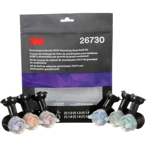 3M Performance Gravity Starter Kit HVLP Atomising Head