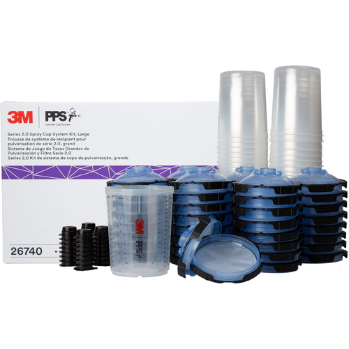 3M PPS Series 2.0 Spray Cup System Kit 850ml 125 Micron