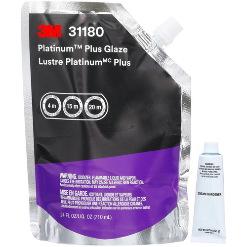3M Platinum Plus Glaze Fine Filler 710ml