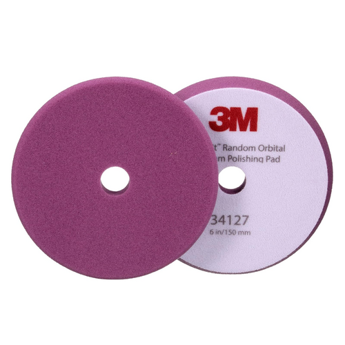 3M Perfect-It 6" Random Orbital Foam Medium Polishing Pads