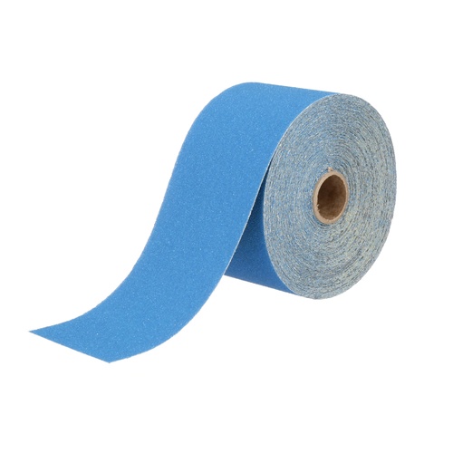 3M 120 Grit Stikit 321U Blue Abrasive Sheet Rolls 70mm x 27m