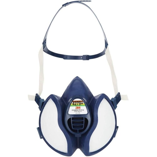 3M Maintenance Free Half Face Respirator A1B1E1K1P2