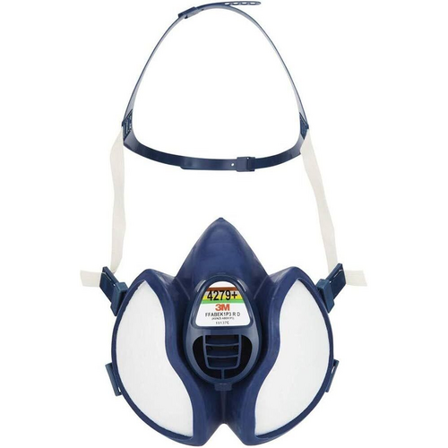 3M Maintenance Free Half Face Respirator A1B1E1K1P2