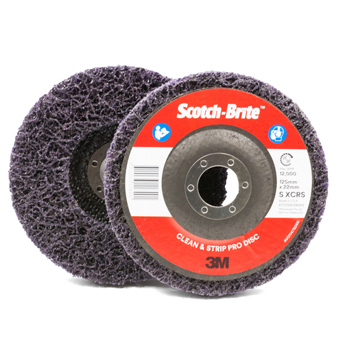 3M Scotch-Brite Clean and Strip XT Pro 125mm Disc (5 Pack)