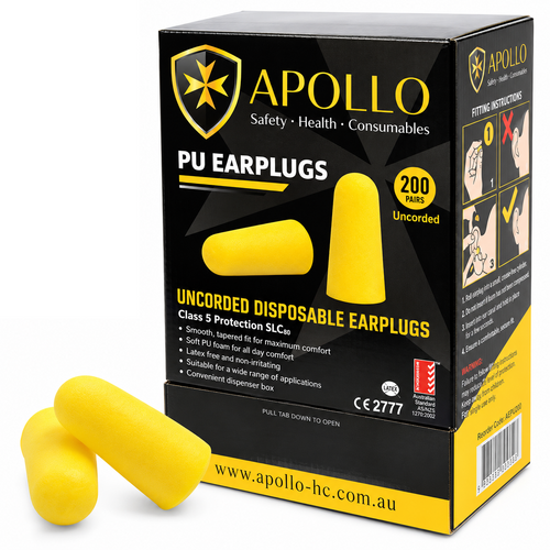 Apollo Ear Plugs Uncorded (200 Pack)