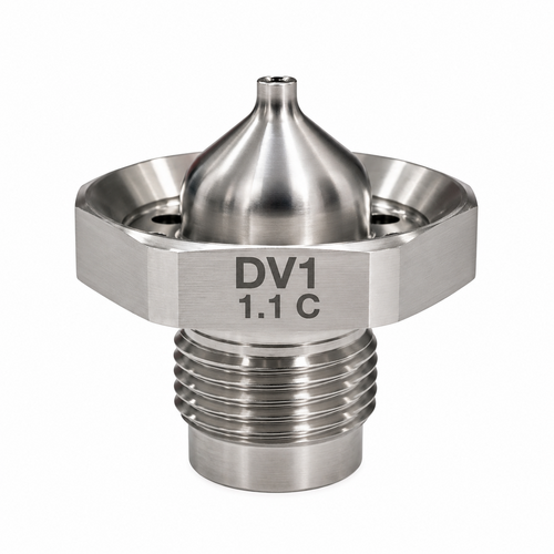 Devilbiss DV1 Clear 1.1mm Fluid Tip