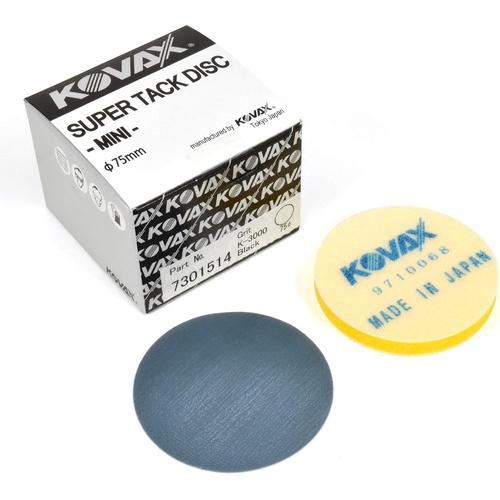 Kovax Super Buflex Black K3000 3&quot; Super-Tack Discs (50 Pack)