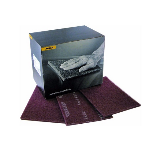 Mirka Mirlon Abrasove Sheets 152mm x 229mm Very Fine Maroon (20 Pack)