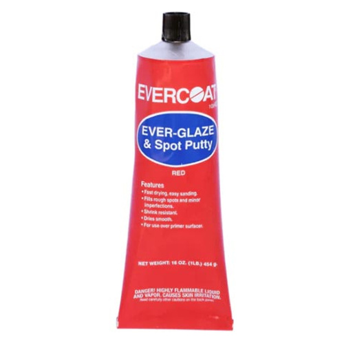 Evercoat Everglaze Spot Putty Red Tube 454g