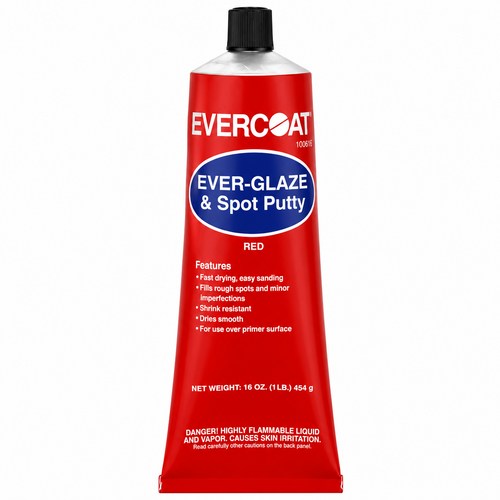 Evercoat Everglaze Spot Putty Red Tube 454g