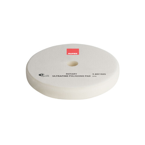 Rupes BigFoot 135mm White Ultra Fine Velcro Foam Pad (2 Pack)