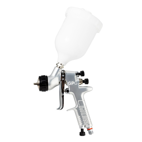 Devilbiss GPG 1.8mm G1 Air Cap Silver Gravity Spray Gun