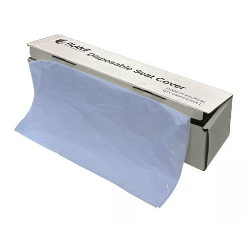PlanIT Disposable Plastic Seat Covers (250 Pack)