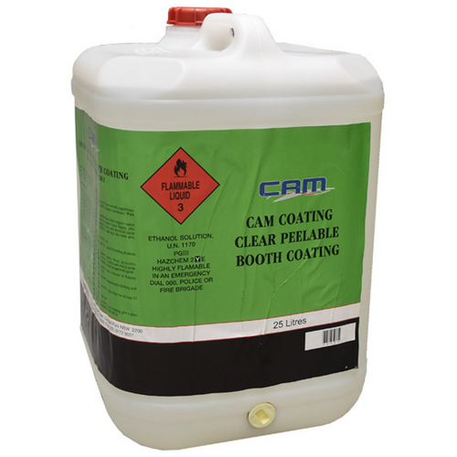 CAM Coating Clear Peelable Booth Coating 25 Litre