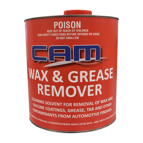 Cam Wax &amp; Greaser Remover 4 Litre