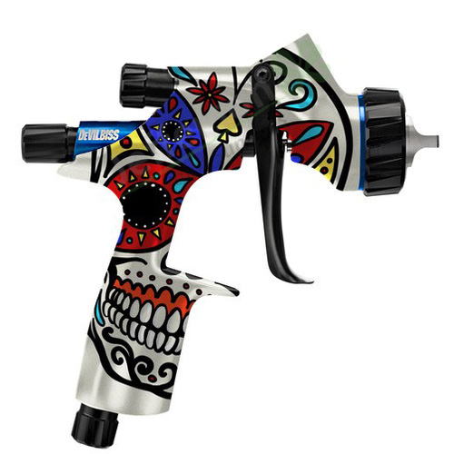 Devilbiss DV1 Limited Edition Calavera B+ 1.3mm Non Digital Base Coat Spray Gun