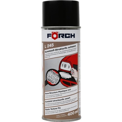 Forch Bumper Plastic Texture Fix Black 400ml Aerosol