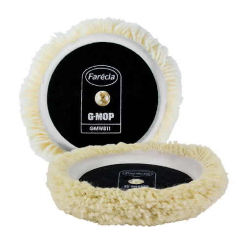 Farecla G-Mop 8" Compounding Velcro Wool Pad 