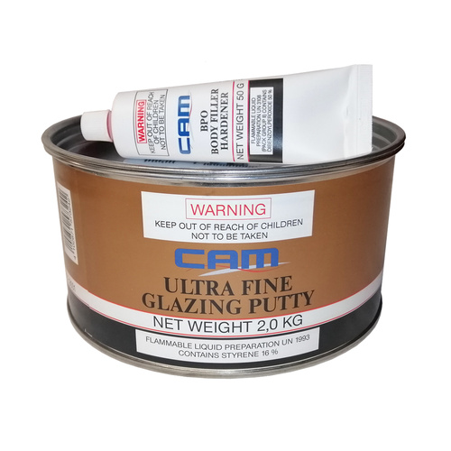 Cam Ultra Fine Glazing Putty 2kg