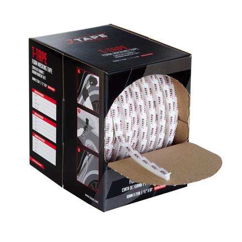 JTape T-TAPE Foam Masking Tape 10mm x 25m