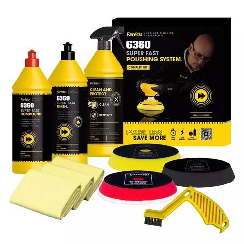 Farecla G360 Super Fast Polishing System Complete Kit