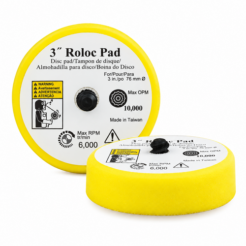 GPI 3" Velcro Roloc Pad