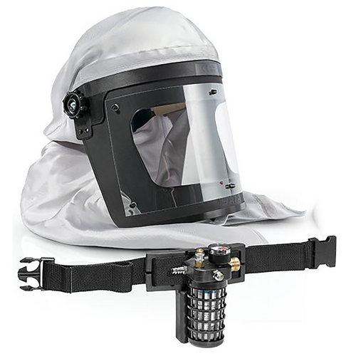 SATA air vision 2000 Air Fed Mask with Waist Belt &amp; Filter
