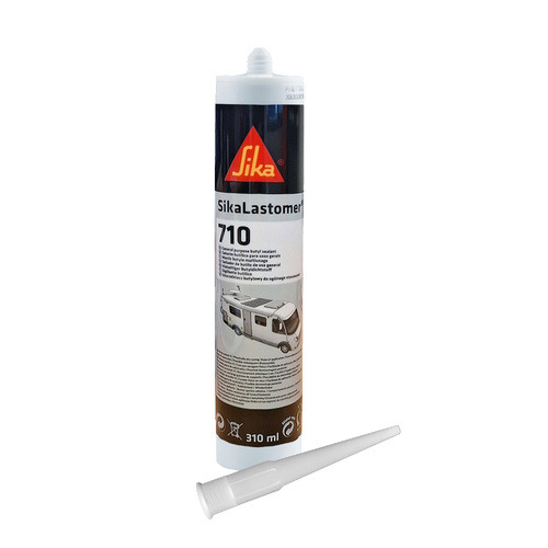 Sika Lastomer 710 Black Mastic Butyl Sealant 310ml