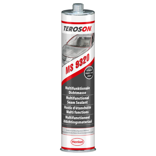 Teroson MS 9320 Black Multifunctional Seam Sealant 300ml