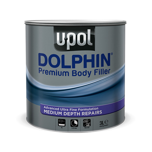 U-POL Dolphin Premium Body Filler 3 Litre