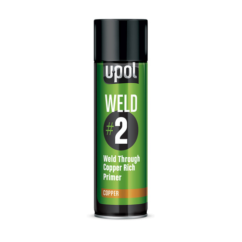 U-Pol WELD#2 Weld Through Copper Primer Aerosol 450ml
