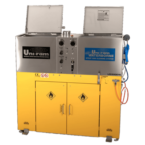 UNIRAM UG5000W Solvent &amp; Water Two Spray Gun Cleaner