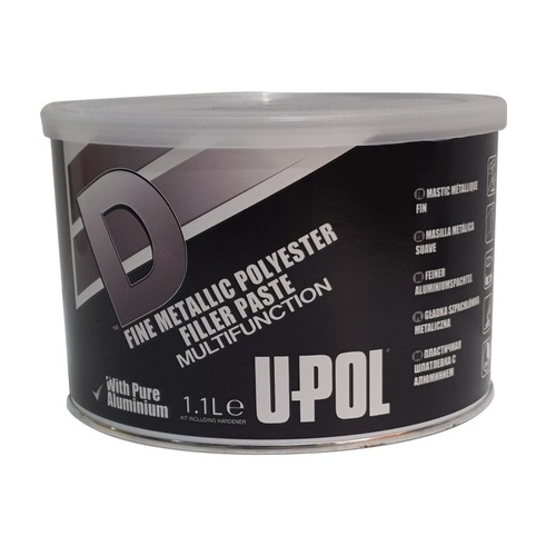 U-POL D Aluminium Reinforced Body Filler 1.1 Litre