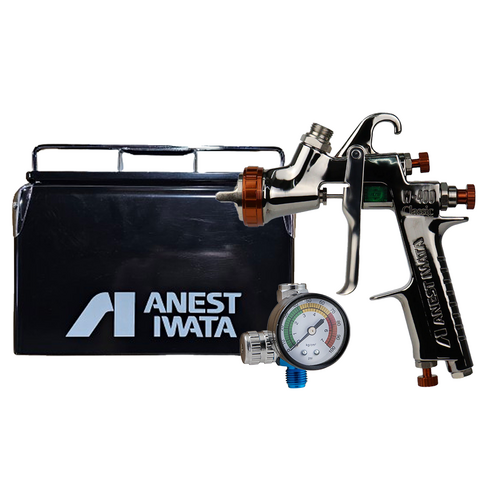 Anest Iwata W400 Bellaria 1.2mm BA4-2 Air Cap Gravity Spray Gun Kit