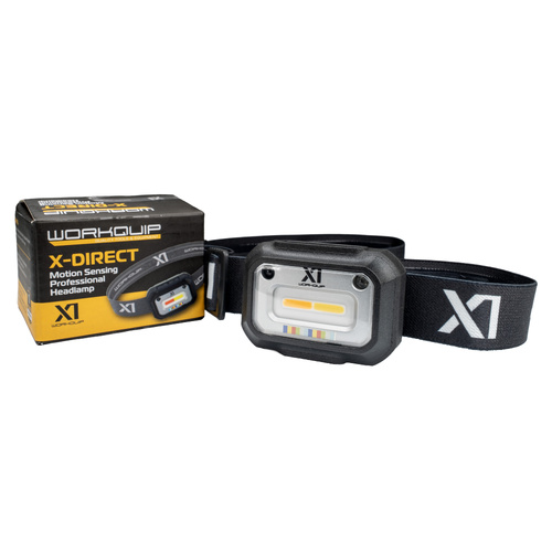 Workquip X-Direct Motion Sensing Headlamp